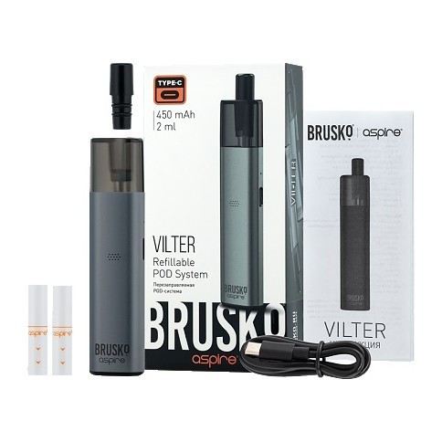 Электронная сигарета Brusko - Vilter (Голубой) купить в Тольятти