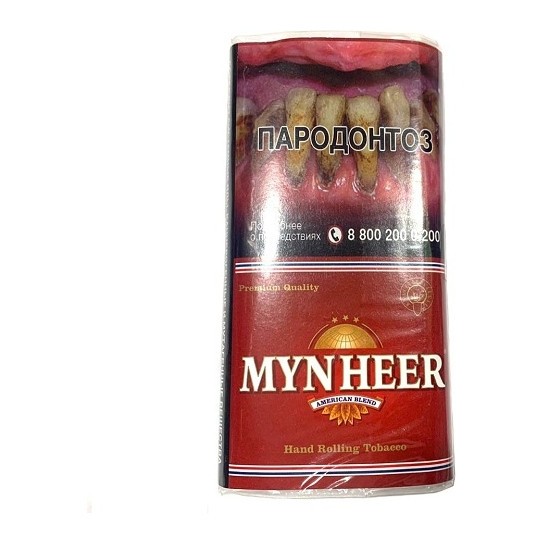 Табак сигаретный MYNHEER - American Blend (30 грамм) купить в Тольятти