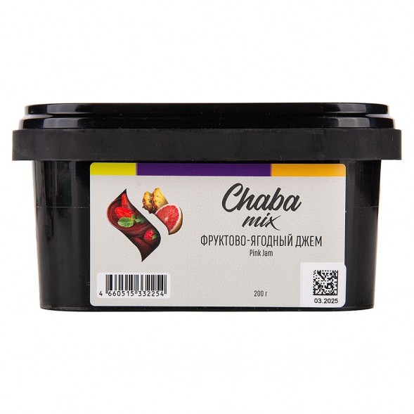 Смесь Chaba - Pink Jam (Фруктово-Ягодный Джем, 200 грамм, Без никотина) купить в Тольятти