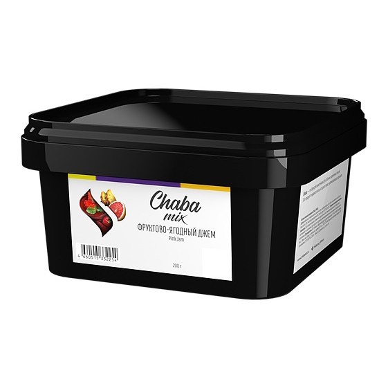 Смесь Chaba - Pink Jam (Фруктово-Ягодный Джем, 200 грамм, Без никотина) купить в Тольятти