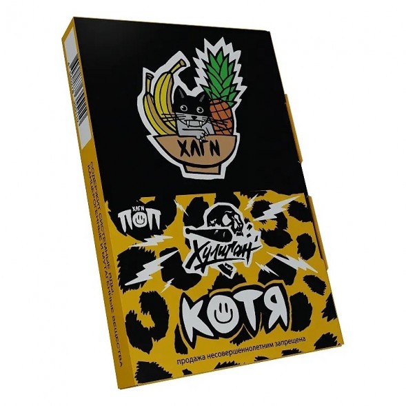 Табак Хулиган - Котя (Банановый Ананас, 200 грамм) купить в Тольятти