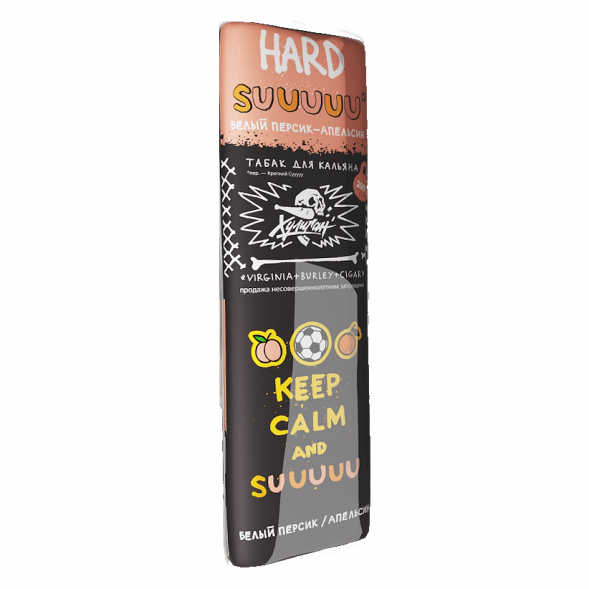 Табак Хулиган Hard - Suuuuu (Белый Персик и Апельсин, 200 грамм) купить в Тольятти