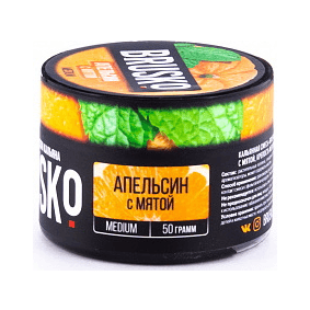 Смесь Brusko Medium - Апельсин с Мятой (50 грамм) купить в Тольятти